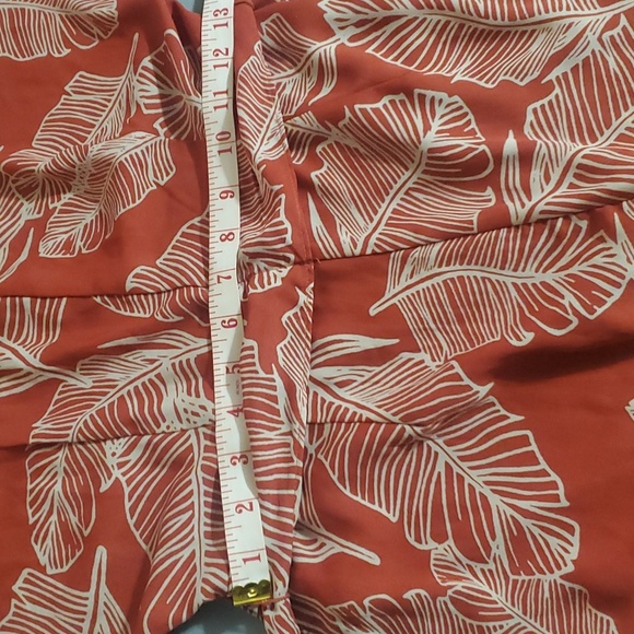 Sienna Sky Romper Red Orange Size Medium - Picture 12 of 12
